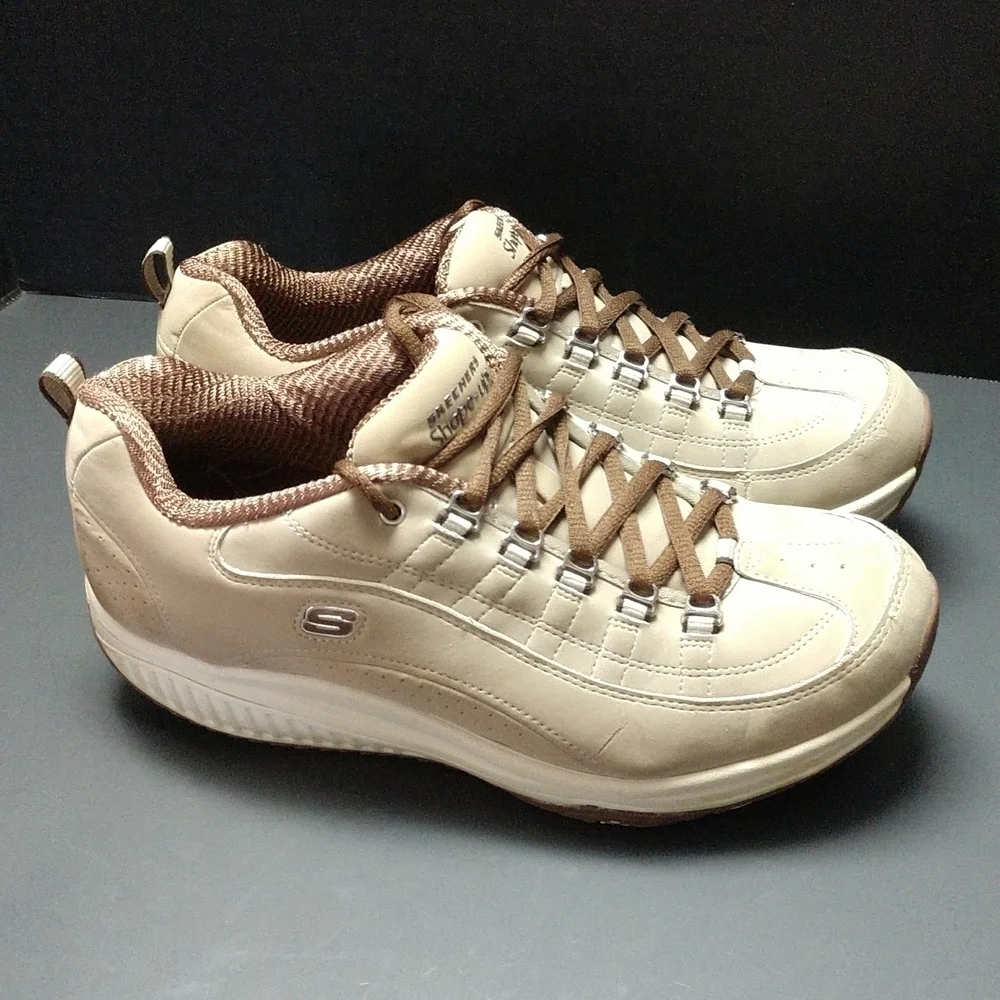 Skechers Shape-ups Leather Shoes Size 9.5